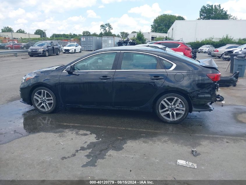 2020 Kia Forte Ex VIN: 3KPF54AD8LE224312 Lot: 40120779