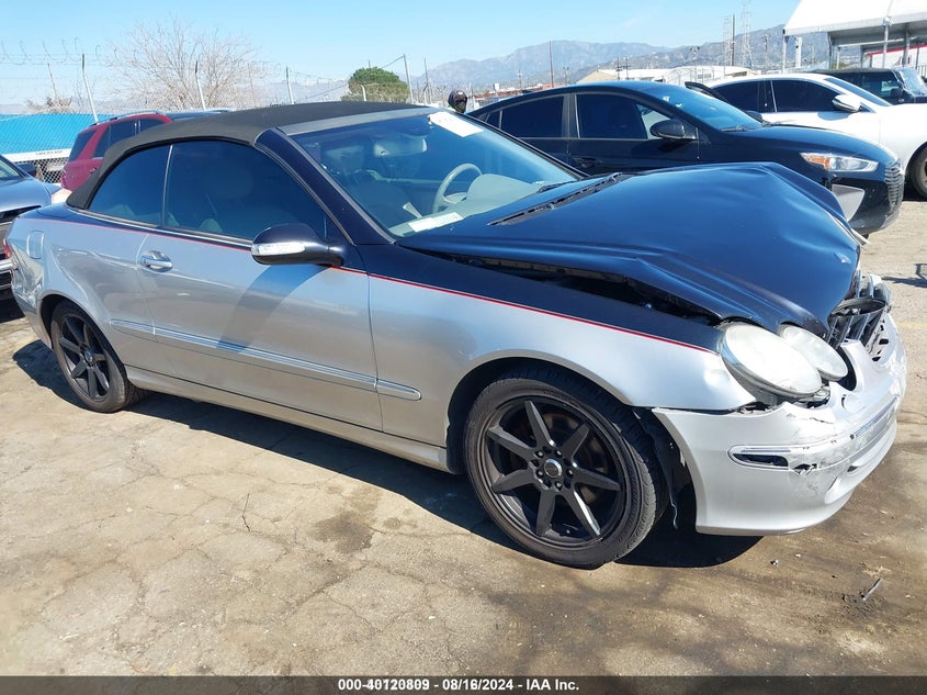2004 Mercedes-Benz Clk 320 VIN: WDBTK65G64T017484 Lot: 40120809