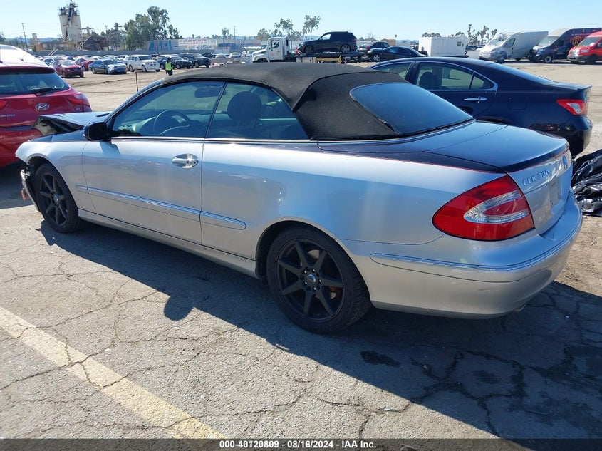 2004 Mercedes-Benz Clk 320 VIN: WDBTK65G64T017484 Lot: 40120809