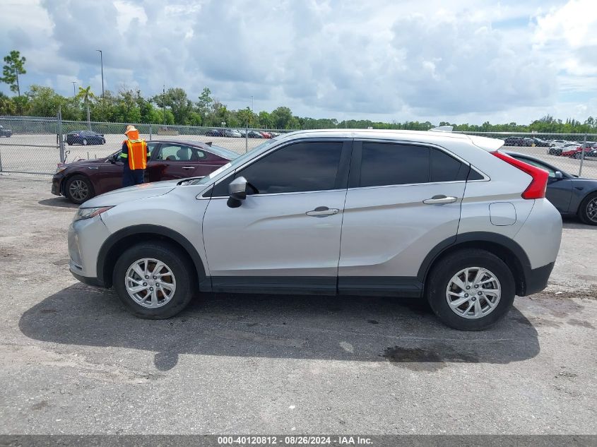 2019 Mitsubishi Eclipse Cross Es VIN: JA4AT3AA6KZ035204 Lot: 40120812