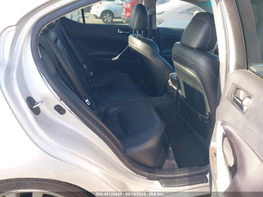 2009 Lexus Is 250 250 VIN: JTHBK262092089558 Lot: 40120855