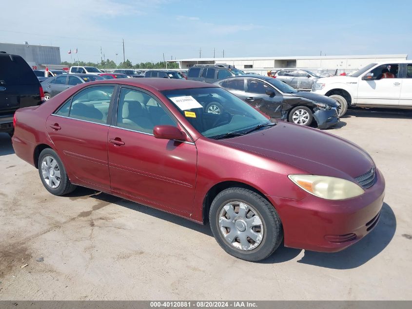 2003 Toyota Camry Le VIN: 4T1BE32K23U233817 Lot: 40120881