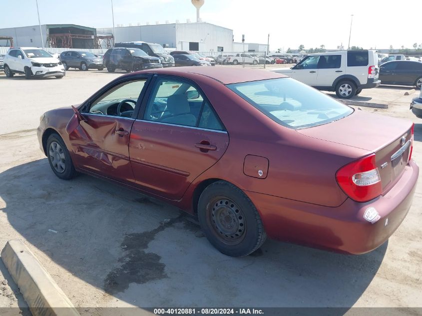 2003 Toyota Camry Le VIN: 4T1BE32K23U233817 Lot: 40120881