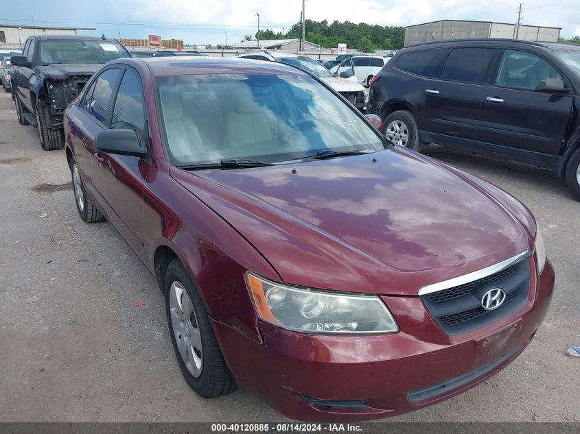 2008 Hyundai Sonata Gls VIN: 5NPET46C08H387959 Lot: 40120885