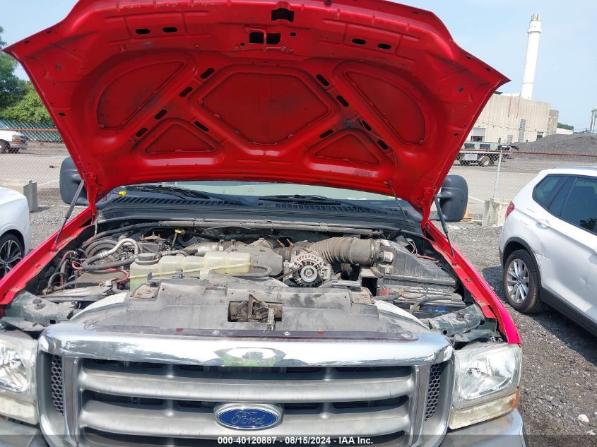 2001 Ford F350 Srw Super Duty VIN: 1FTSF31FX1EA78821 Lot: 40120887