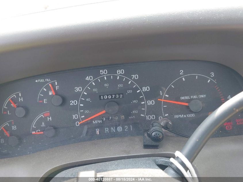 2001 Ford F350 Srw Super Duty VIN: 1FTSF31FX1EA78821 Lot: 40120887