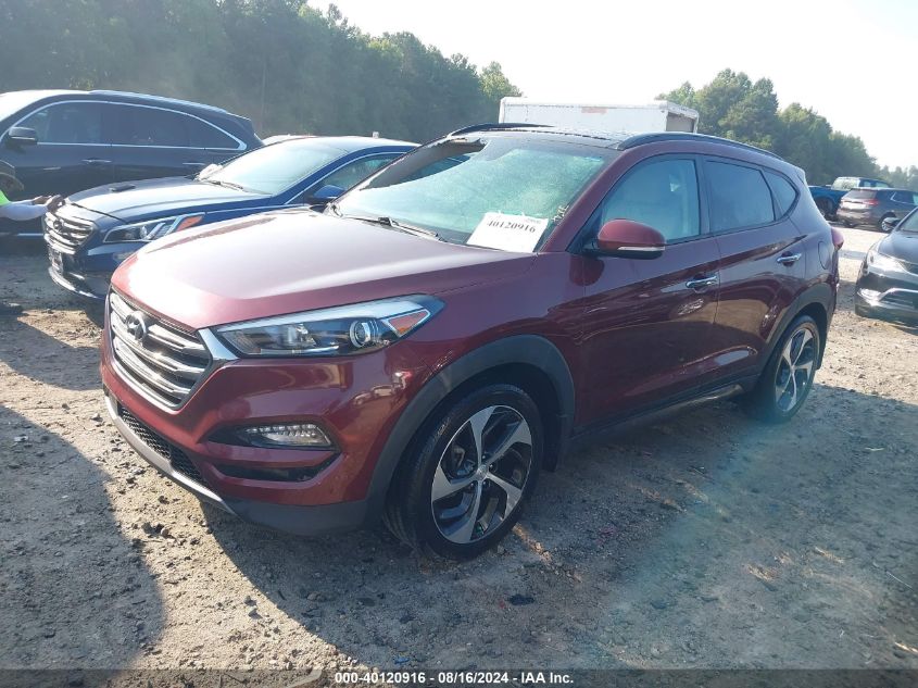 KM8J33A2XGU123722 2016 HYUNDAI TUCSON - Image 2