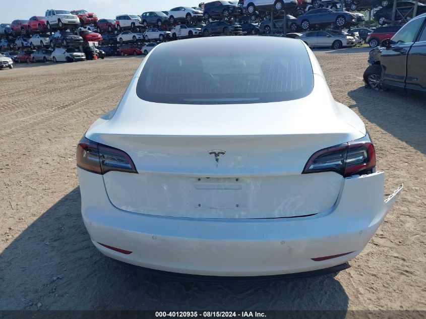 2018 Tesla Model 3 Long Range/Mid Range VIN: 5YJ3E1EA2JF042307 Lot: 40120935