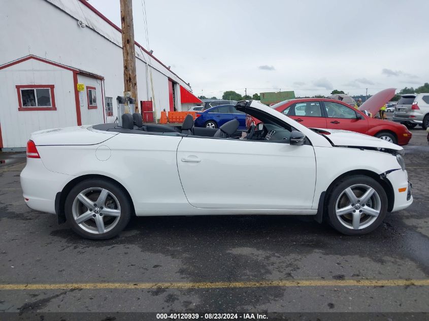 2013 Volkswagen Eos Sport VIN: WVWBW8AH7DV005974 Lot: 40120939