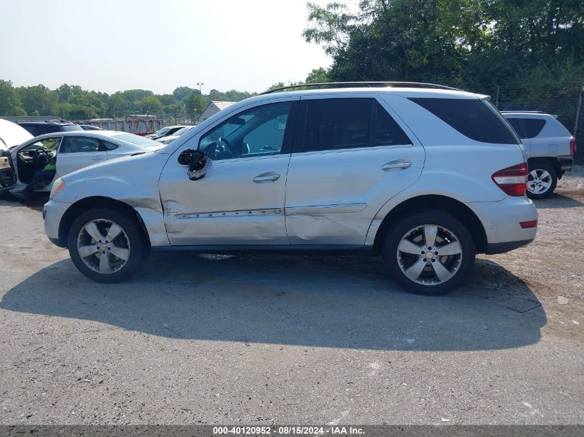 2010 Mercedes-Benz Ml 350 4Matic VIN: 4JGBB8GB0AA604096 Lot: 40120952