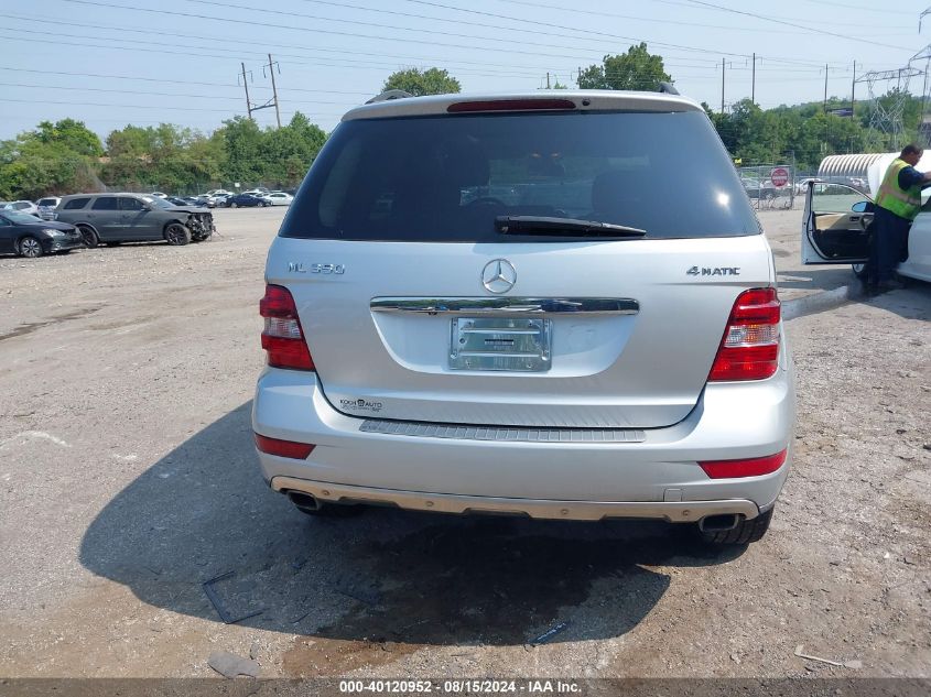 2010 Mercedes-Benz Ml 350 4Matic VIN: 4JGBB8GB0AA604096 Lot: 40120952