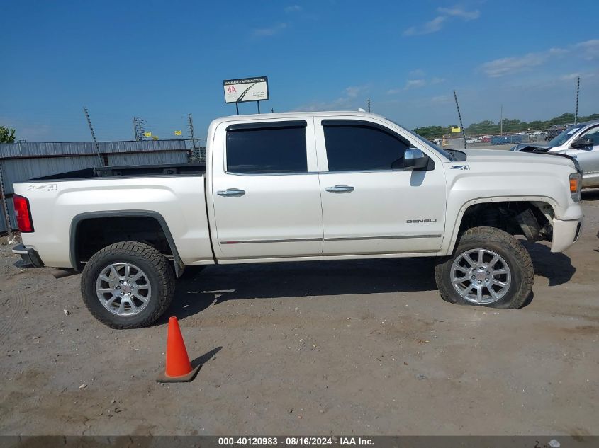 2015 GMC Sierra 1500 Denali VIN: 3GTU2WEJXFG191933 Lot: 40120983