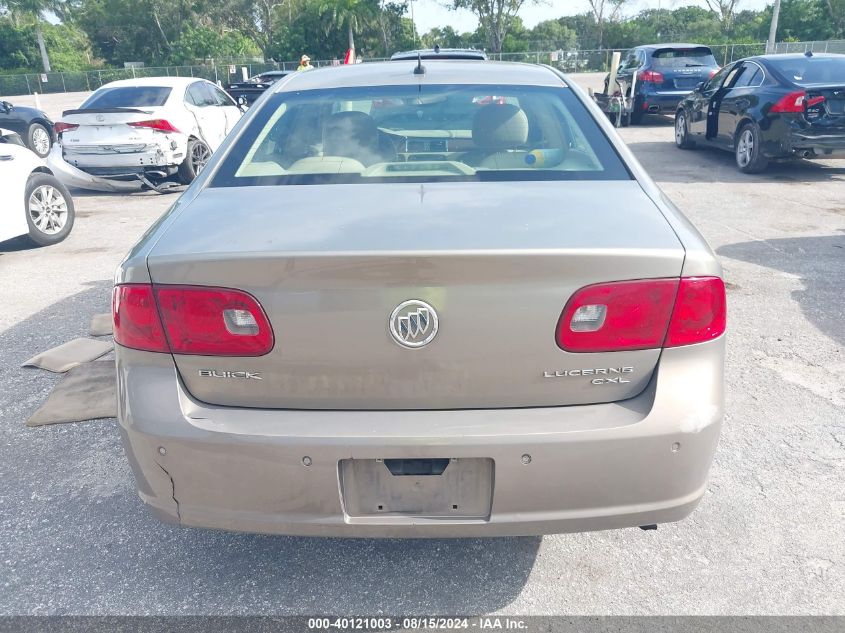 2006 Buick Lucerne Cxl VIN: 1G4HD57276U160241 Lot: 40121003