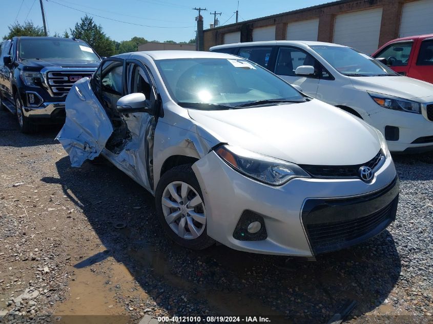 2015 Toyota Corolla S VIN: 2T1BURHE7FC311022 Lot: 40121010