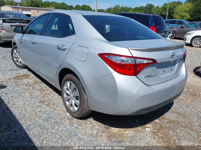 2015 Toyota Corolla S VIN: 2T1BURHE7FC311022 Lot: 40121010