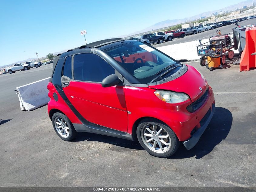 2009 Smart Fortwo Brabus/Passion VIN: WMEEK31X79K232675 Lot: 40121016