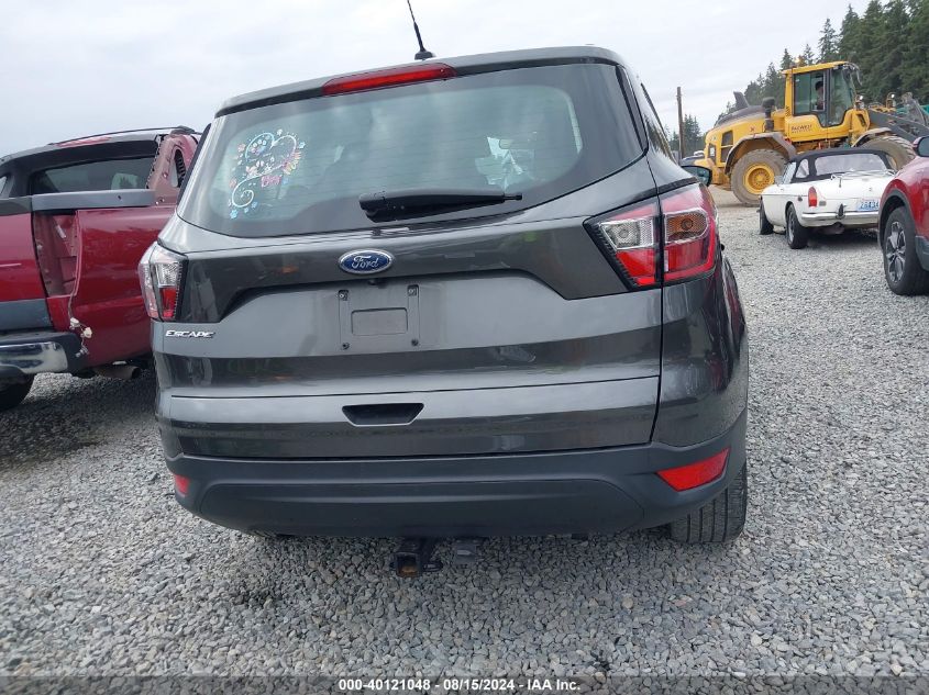 2017 Ford Escape S VIN: 1FMCU0F72HUC51723 Lot: 40121048