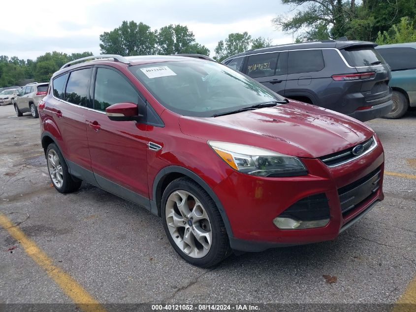 2014 Ford Escape Titanium VIN: 1FMCU0J95EUA12591 Lot: 40121052