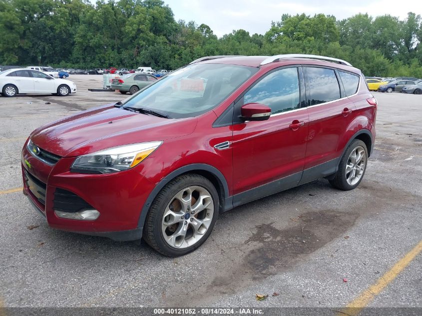 2014 Ford Escape Titanium VIN: 1FMCU0J95EUA12591 Lot: 40121052