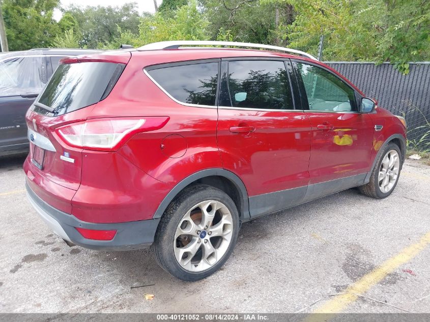 2014 Ford Escape Titanium VIN: 1FMCU0J95EUA12591 Lot: 40121052