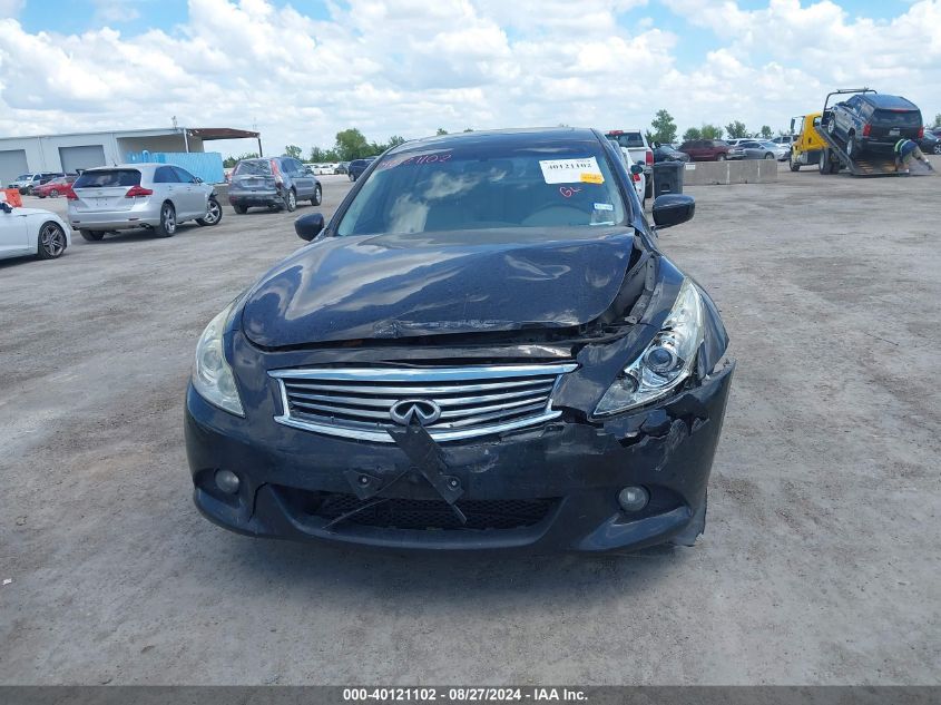 2011 Infiniti G25X VIN: JN1DV6AR0BM451690 Lot: 40121102