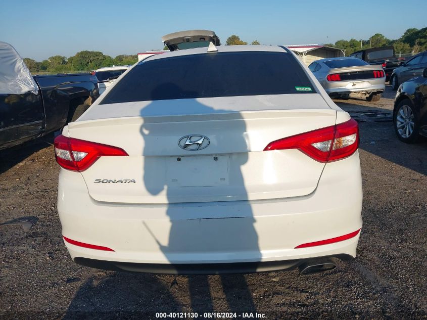 2017 Hyundai Sonata VIN: 5NPE24AF6HH522804 Lot: 40121130