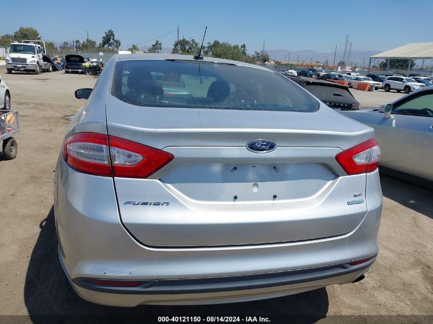 2013 Ford Fusion Se VIN: 3FA6P0HR6DR350138 Lot: 40121150