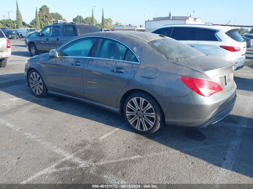 2018 Mercedes-Benz Cla 250 250 VIN: WDDSJ4EB1JN659139 Lot: 40121172