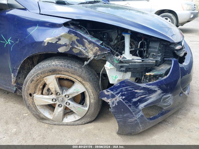 2012 Hyundai Elantra Gls VIN: 5NPDH4AE3CH098279 Lot: 40121178