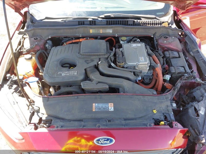 2014 Ford Fusion Energi Se Luxury VIN: 3FA6P0PU5ER164615 Lot: 40121194