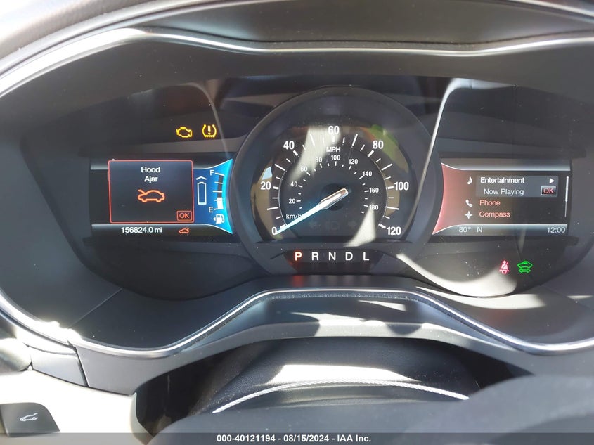 2014 Ford Fusion Energi Se Luxury VIN: 3FA6P0PU5ER164615 Lot: 40121194