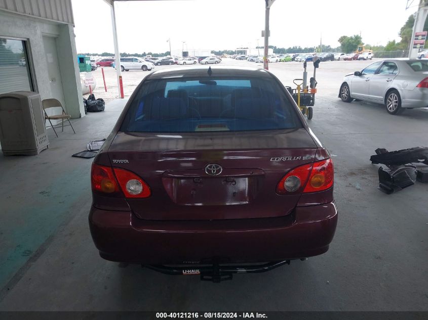 2003 Toyota Corolla Ce VIN: 1NXBR32EX3Z157696 Lot: 40121216