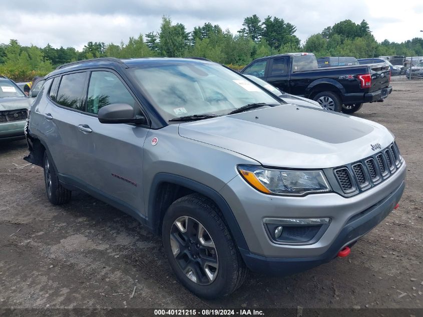 2018 Jeep Compass Trailhawk 4X4 VIN: 3C4NJDDB6JT451055 Lot: 40121215