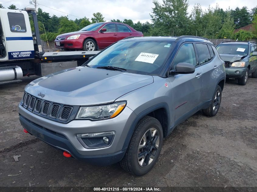 2018 Jeep Compass Trailhawk 4X4 VIN: 3C4NJDDB6JT451055 Lot: 40121215