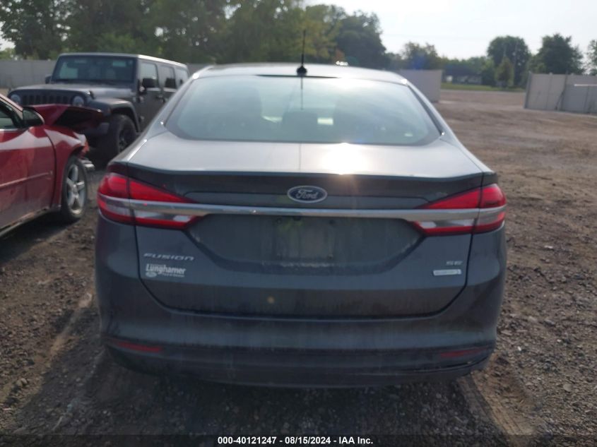 2018 Ford Fusion Se VIN: 3FA6P0HD2JR245239 Lot: 40121247