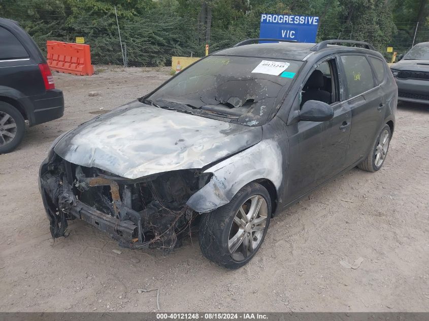 2010 Hyundai Elantra Touring Gls/Se VIN: KMHDC8AE2AU053970 Lot: 40121248