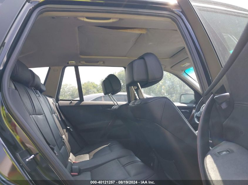 2009 BMW X3 xDrive30I VIN: WBXPC93499WJ26945 Lot: 40121257