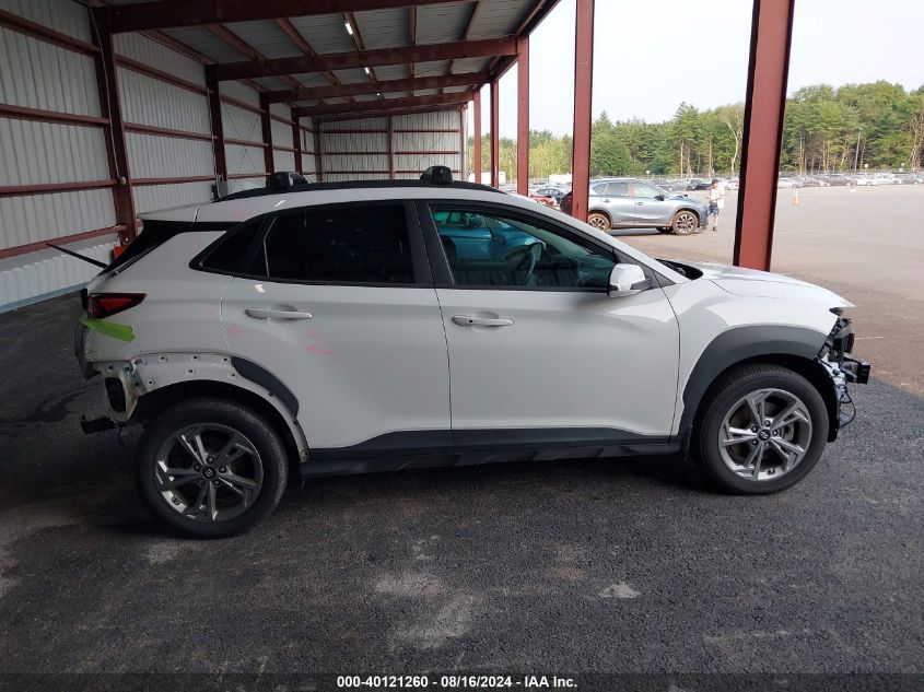 2022 Hyundai Kona Sel VIN: KM8K6CAB2NU806927 Lot: 40121260