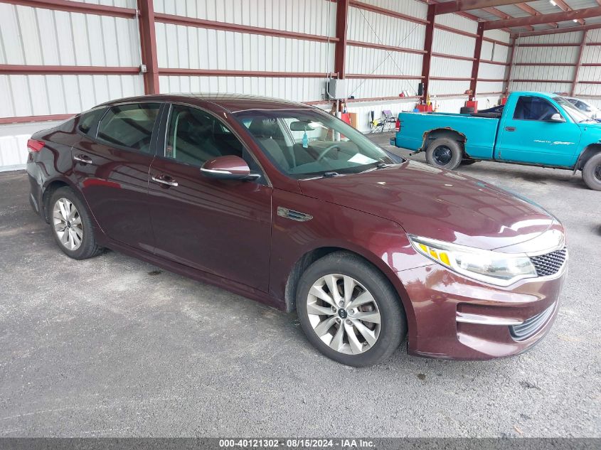 VIN 5XXGT4L31GG026294 2016 KIA OPTIMA no.1