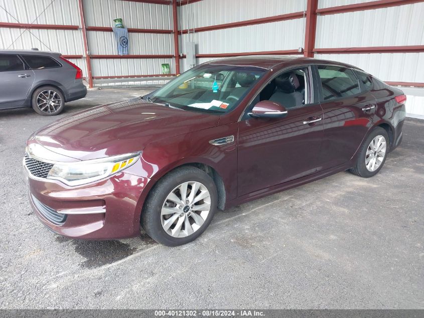 VIN 5XXGT4L31GG026294 2016 KIA OPTIMA no.2