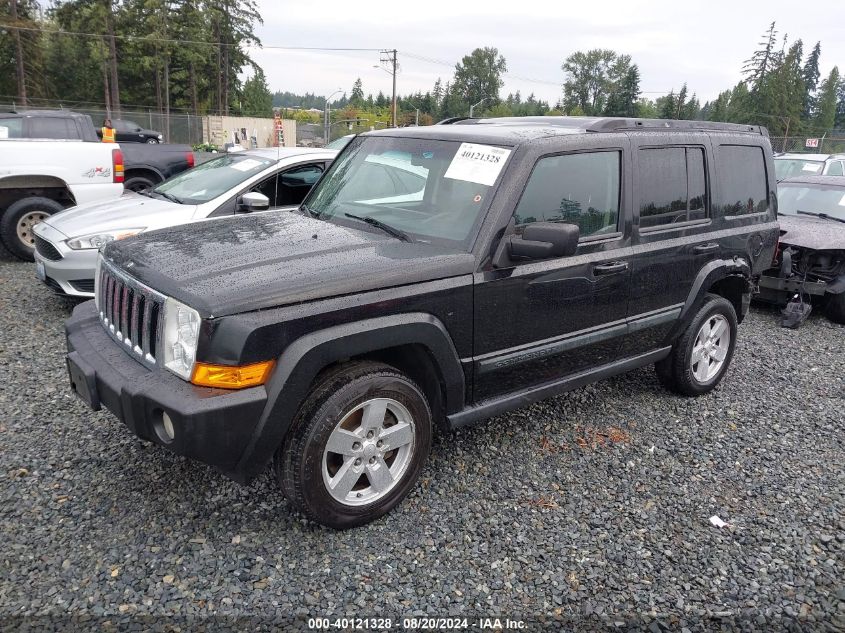 2008 Jeep Commander Sport VIN: 1J8HG48KX8C124775 Lot: 40121328