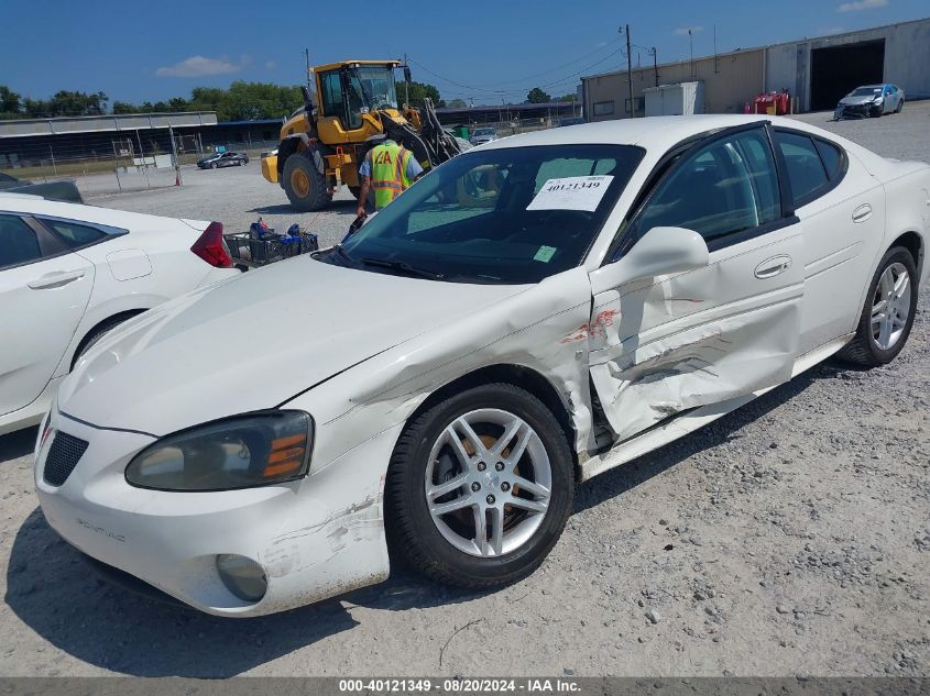 2007 Pontiac Grand Prix Gt VIN: 2G2WR554371238016 Lot: 40121349