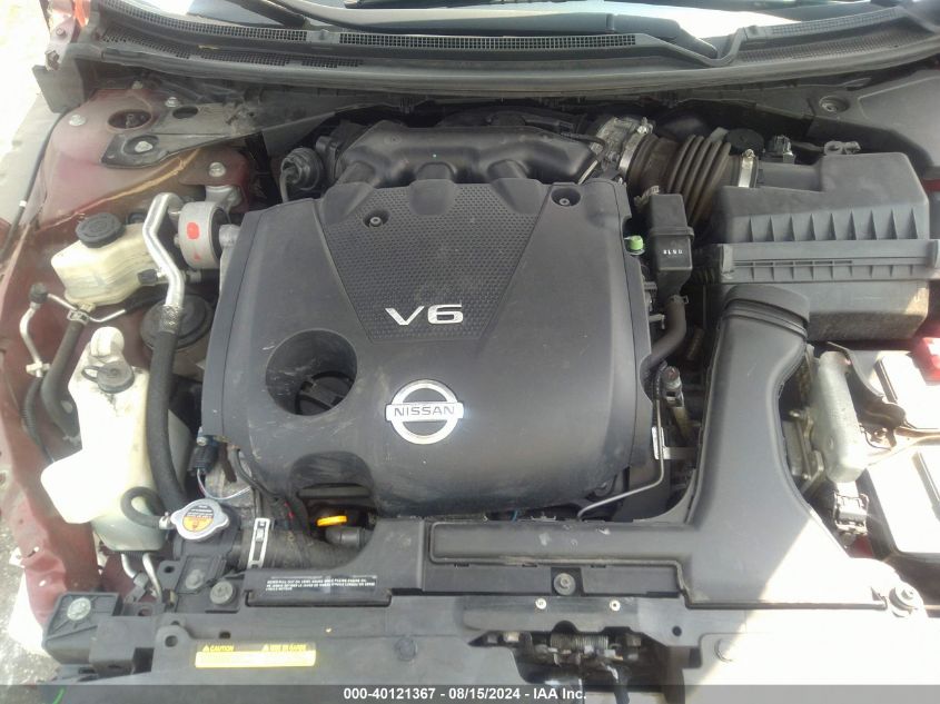 1N4AA5AP3AC869675 2010 Nissan Maxima 3.5 Sv