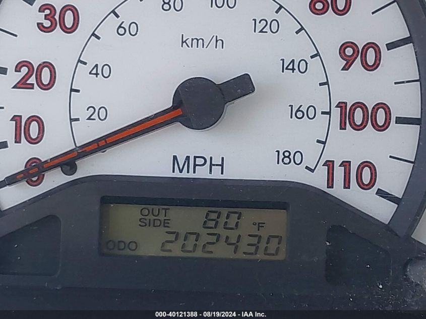 2003 Toyota Corolla S VIN: 1NXBR32E93Z107985 Lot: 40121388