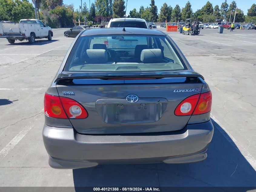 2003 Toyota Corolla S VIN: 1NXBR32E93Z107985 Lot: 40121388