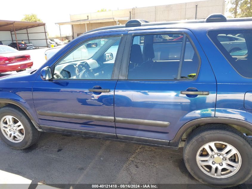 2002 Honda Cr-V Ex VIN: JHLRD78802C084257 Lot: 40121418