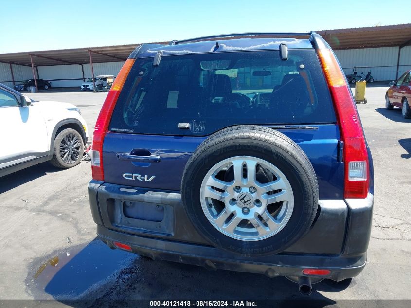 2002 Honda Cr-V Ex VIN: JHLRD78802C084257 Lot: 40121418