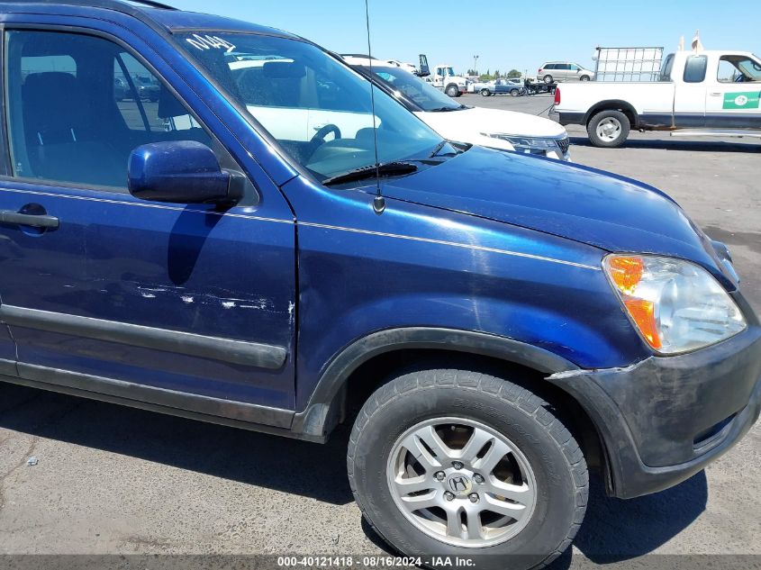 2002 Honda Cr-V Ex VIN: JHLRD78802C084257 Lot: 40121418