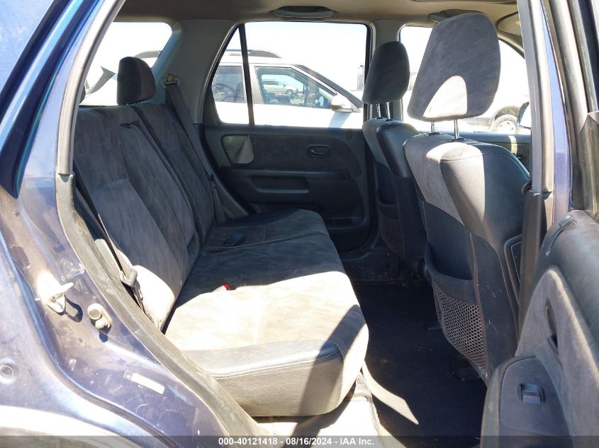 2002 Honda Cr-V Ex VIN: JHLRD78802C084257 Lot: 40121418