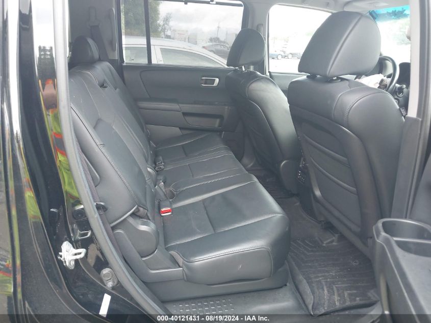 2010 Honda Pilot Touring VIN: 5FNYF4H96AB010093 Lot: 40121431